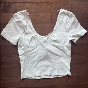 Lululemon align cropped tee